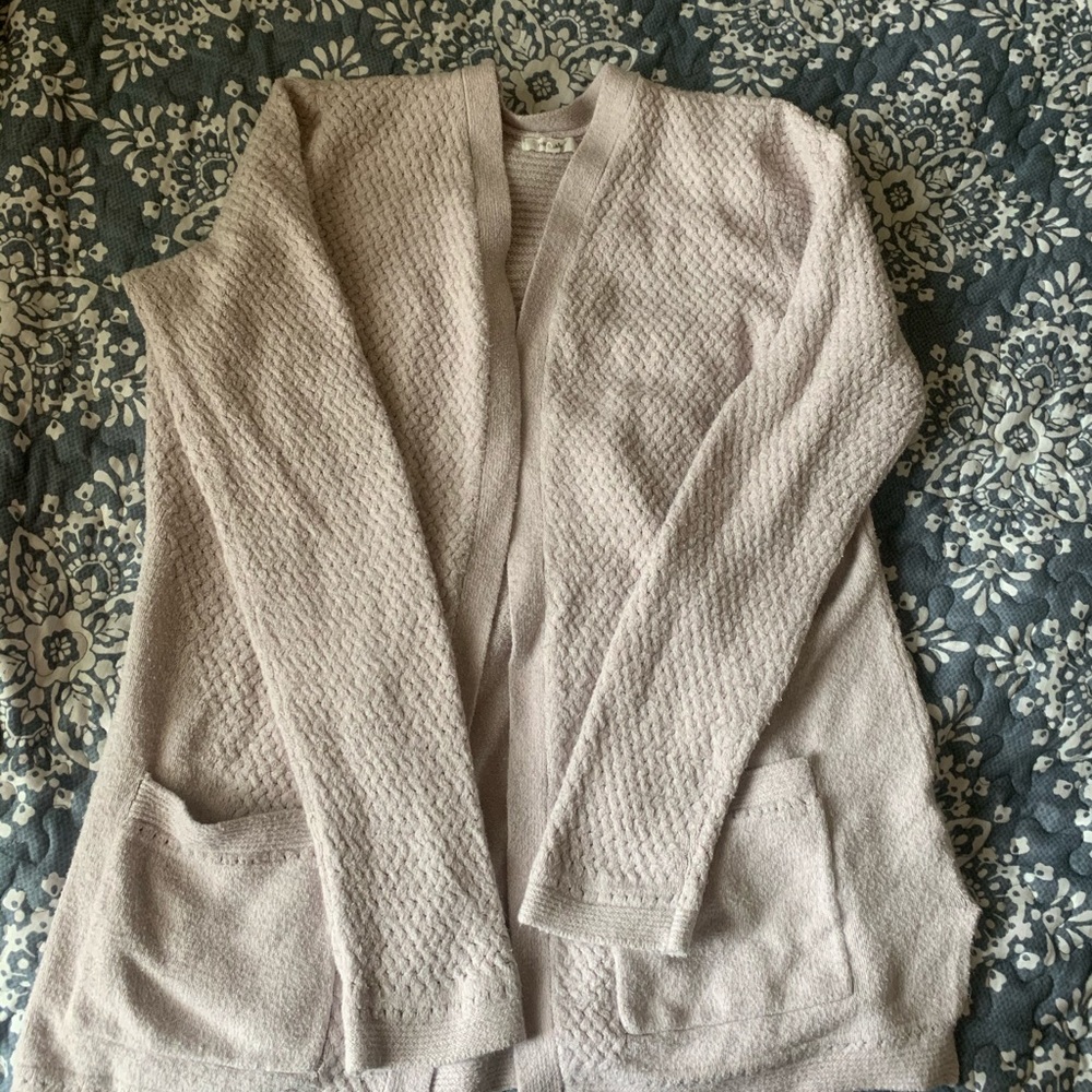 Light pink cardigan